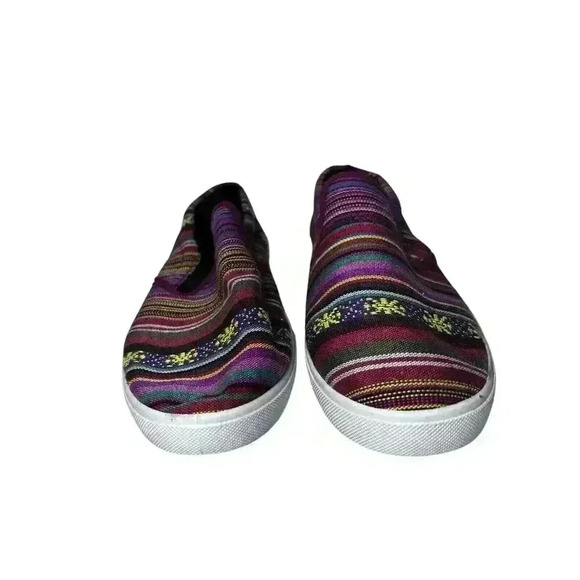 L & B Slip On Low Athletic Shoes 6.5 Multi Color - Picture 3 of 13